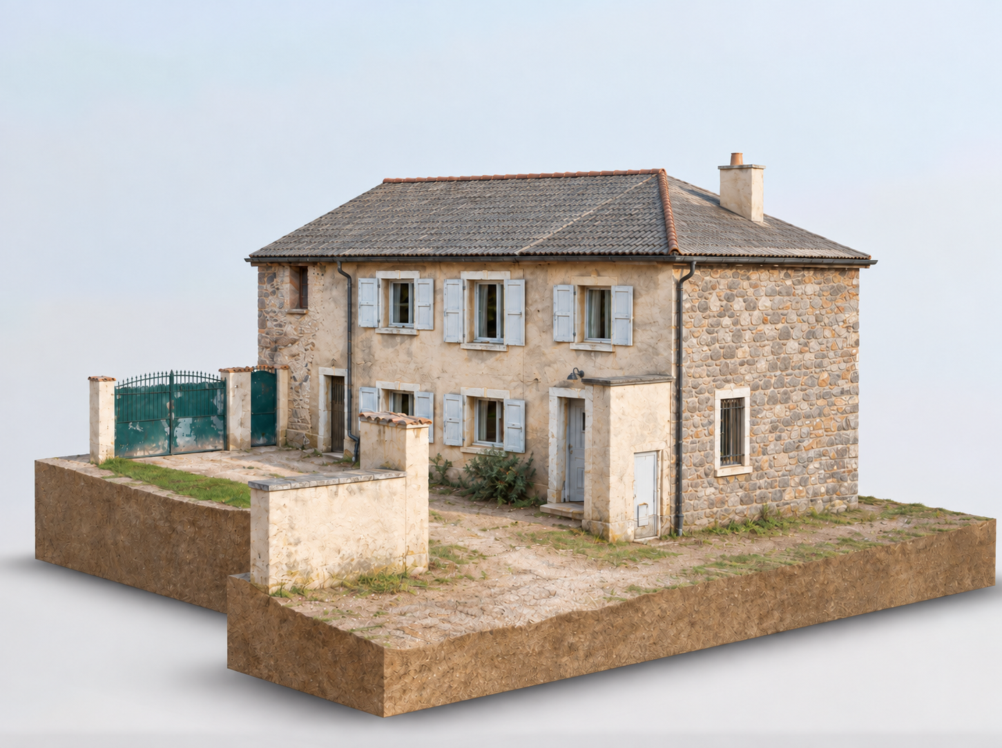 Rénovation d'une maison à Saint-Genis-Laval